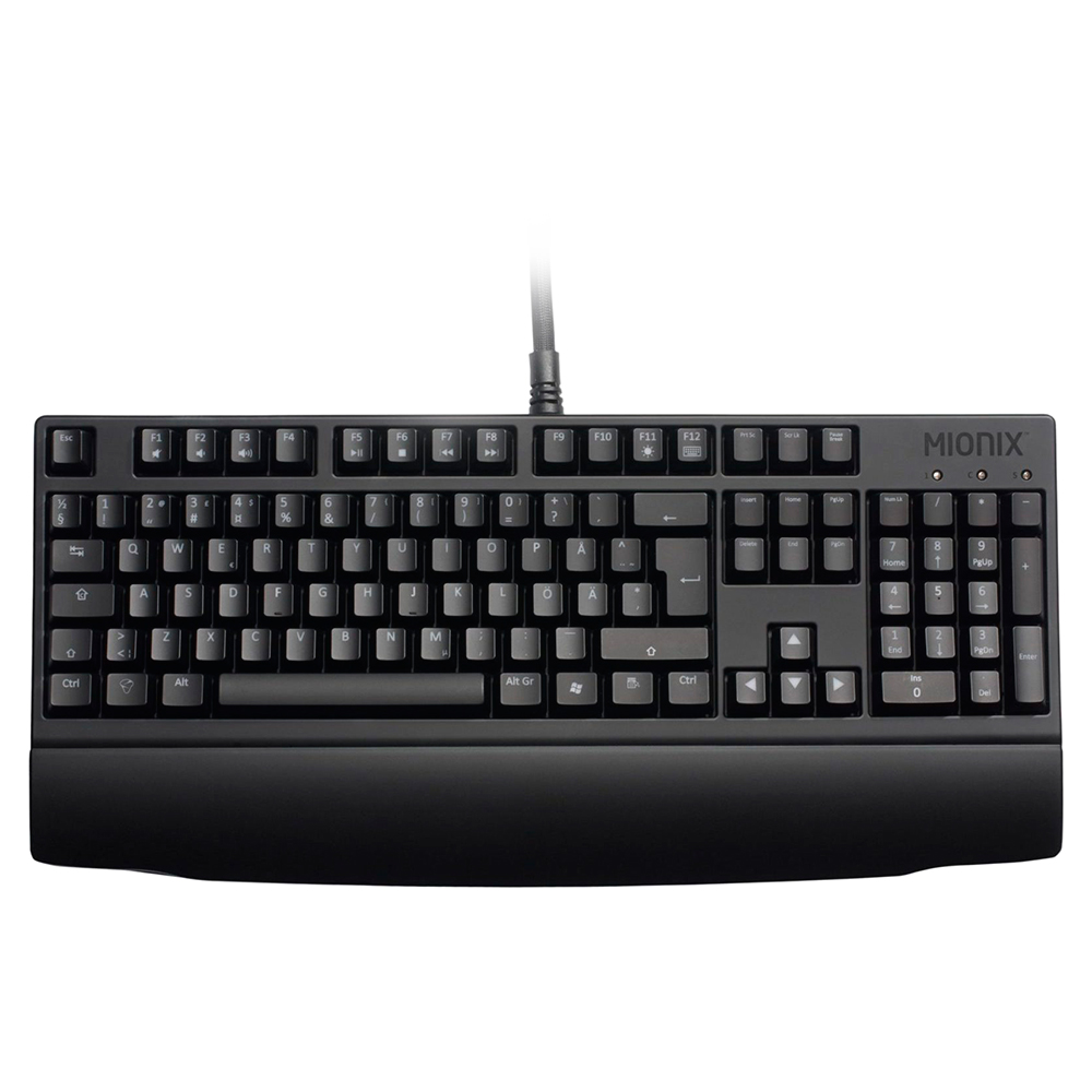 Bàn Phím Cơ Có Dây Mionix Zibal 60 LED Black Switch Full-size - Hàng Chính Hãng